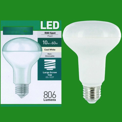 10x 10w r80 led - 10x,